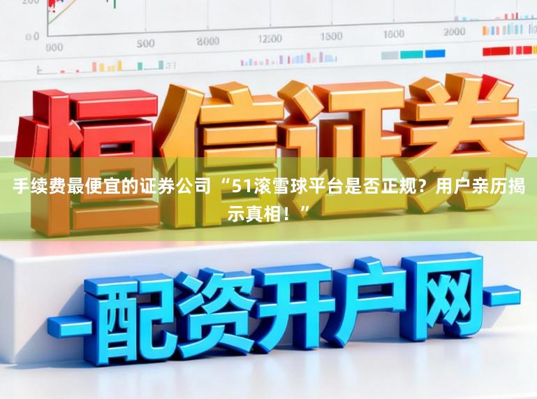 手续费最便宜的证券公司 “51滚雪球平台是否正规？用户亲历揭示真相！”
